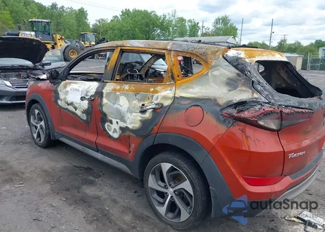 2017 Hyundai Tucson Limited из США, поврежденный, VIN KM8J3CA2XHU306510